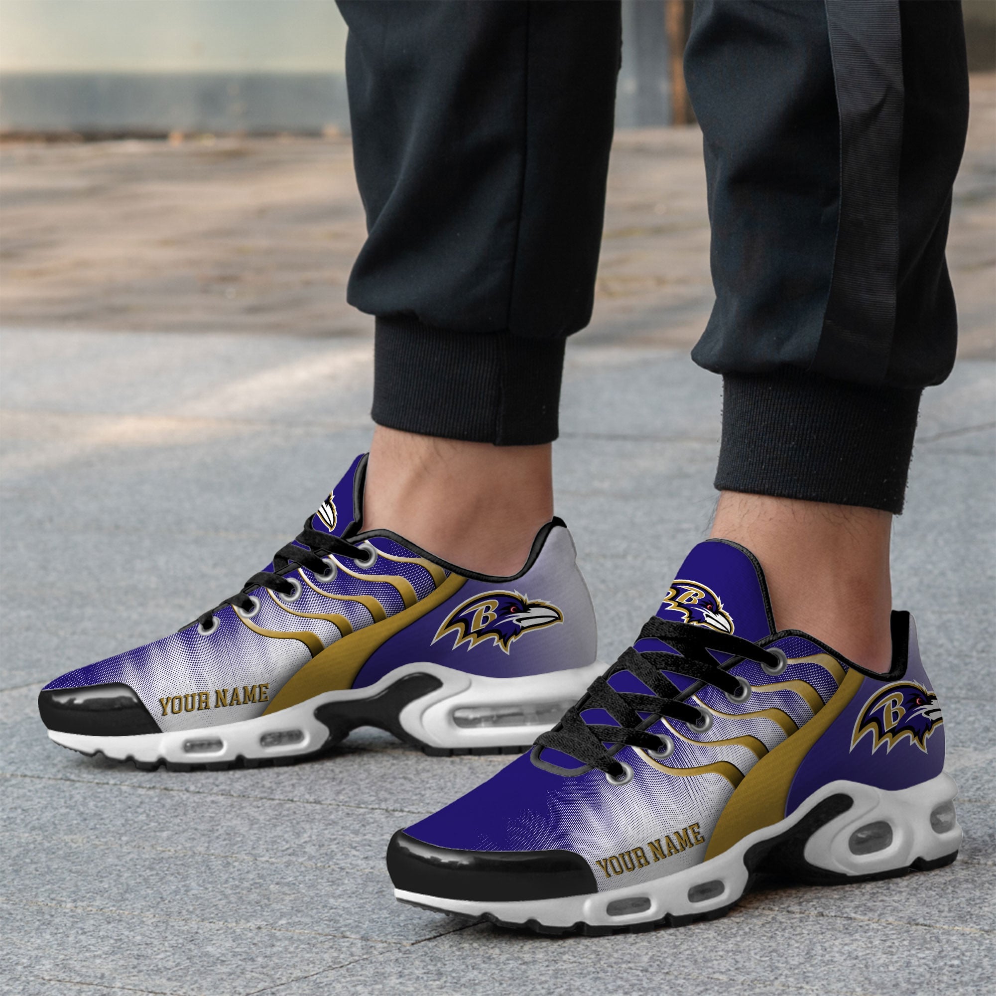 B.ravens | Premium  Endzone Runner Air Max Shoes Nth1
