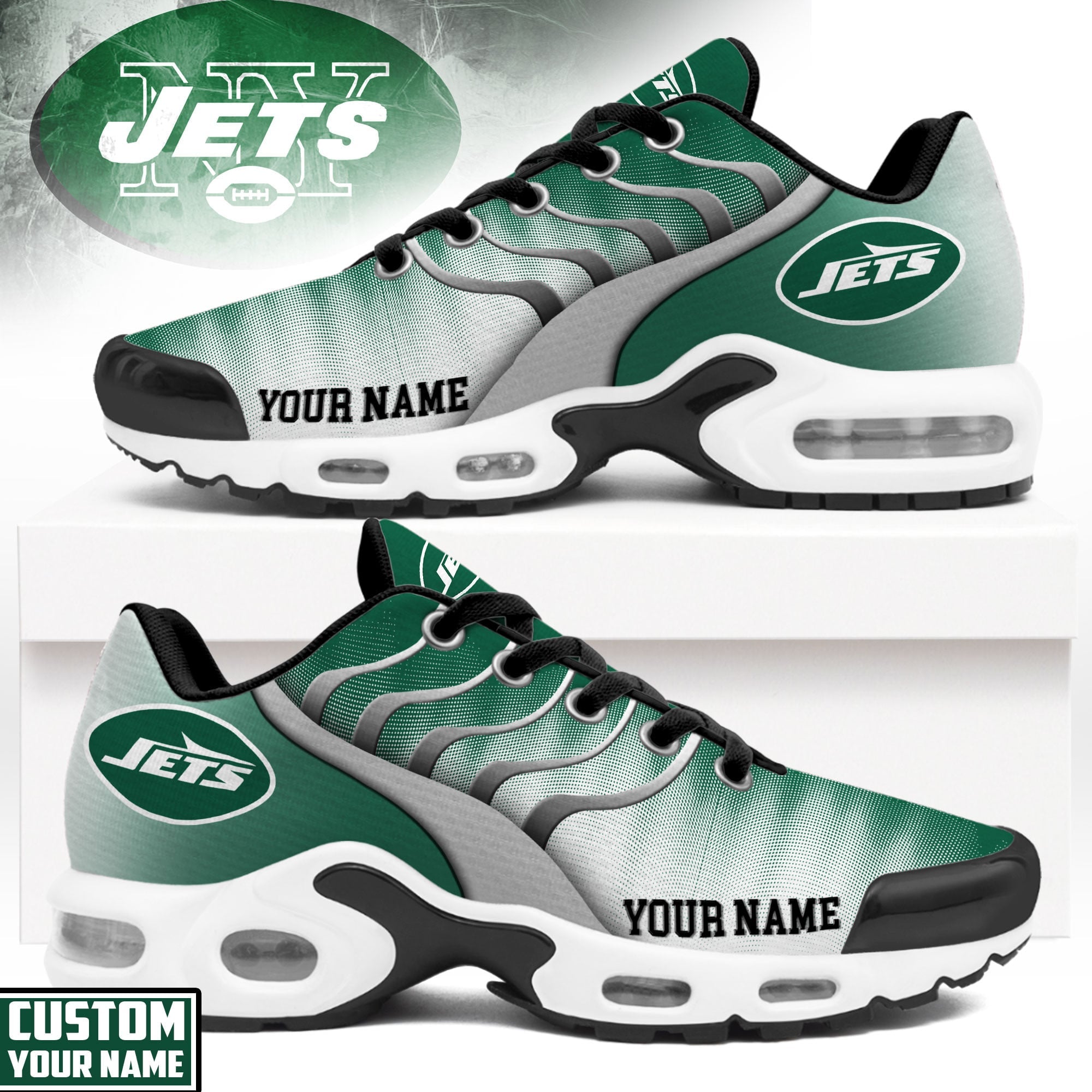 Ny.jets | Premium  Endzone Runner Air Max Shoes Nth1