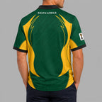 South Africa World Cup 2026 Collar Soccer Jersey Pvt01