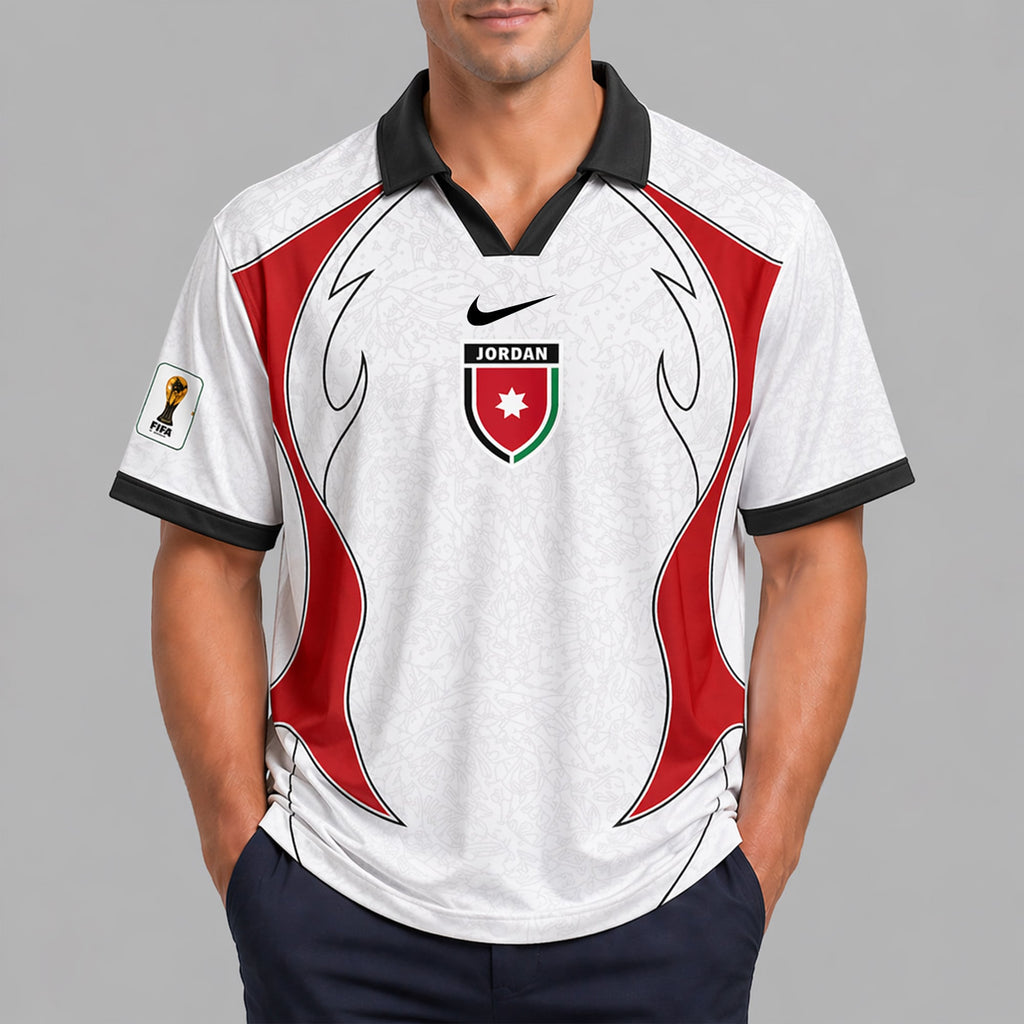 Jordan World Cup 2026 Collar Soccer Jersey Pvt01