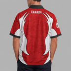 Canada World Cup 2026 Collar Soccer Jersey Pvt01