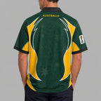 Australia World Cup 2026 Collar Soccer Jersey Pvt01
