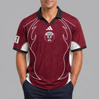Qatar World Cup 2026 Collar Soccer Jersey Pvt01