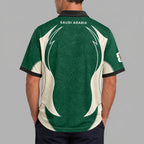 Saudi Arabia World Cup 2026 Collar Soccer Jersey Pvt01