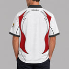 Ghana World Cup 2026 Collar Soccer Jersey Pvt01