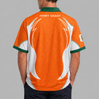 Ivory Coast World Cup 2026 Collar Soccer Jersey Pvt01