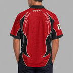 Egypt World Cup 2026 Collar Soccer Jersey Pvt01