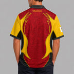 Belgium World Cup 2026 Collar Soccer Jersey Pvt01
