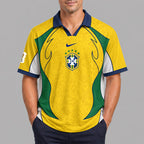 Brazil World Cup 2026 Collar Soccer Jersey Pvt01