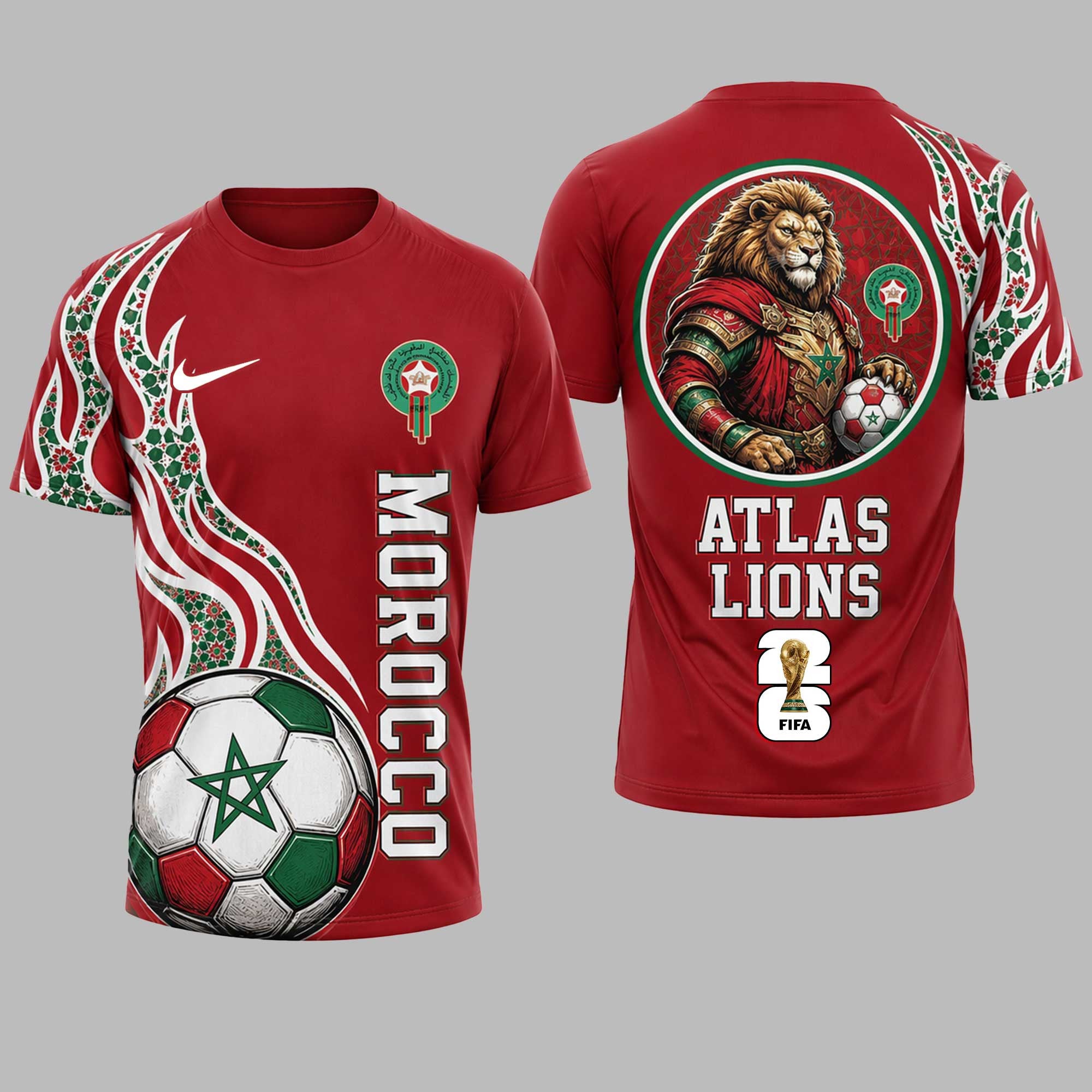 Morocco WC26 T-Shirt PL002