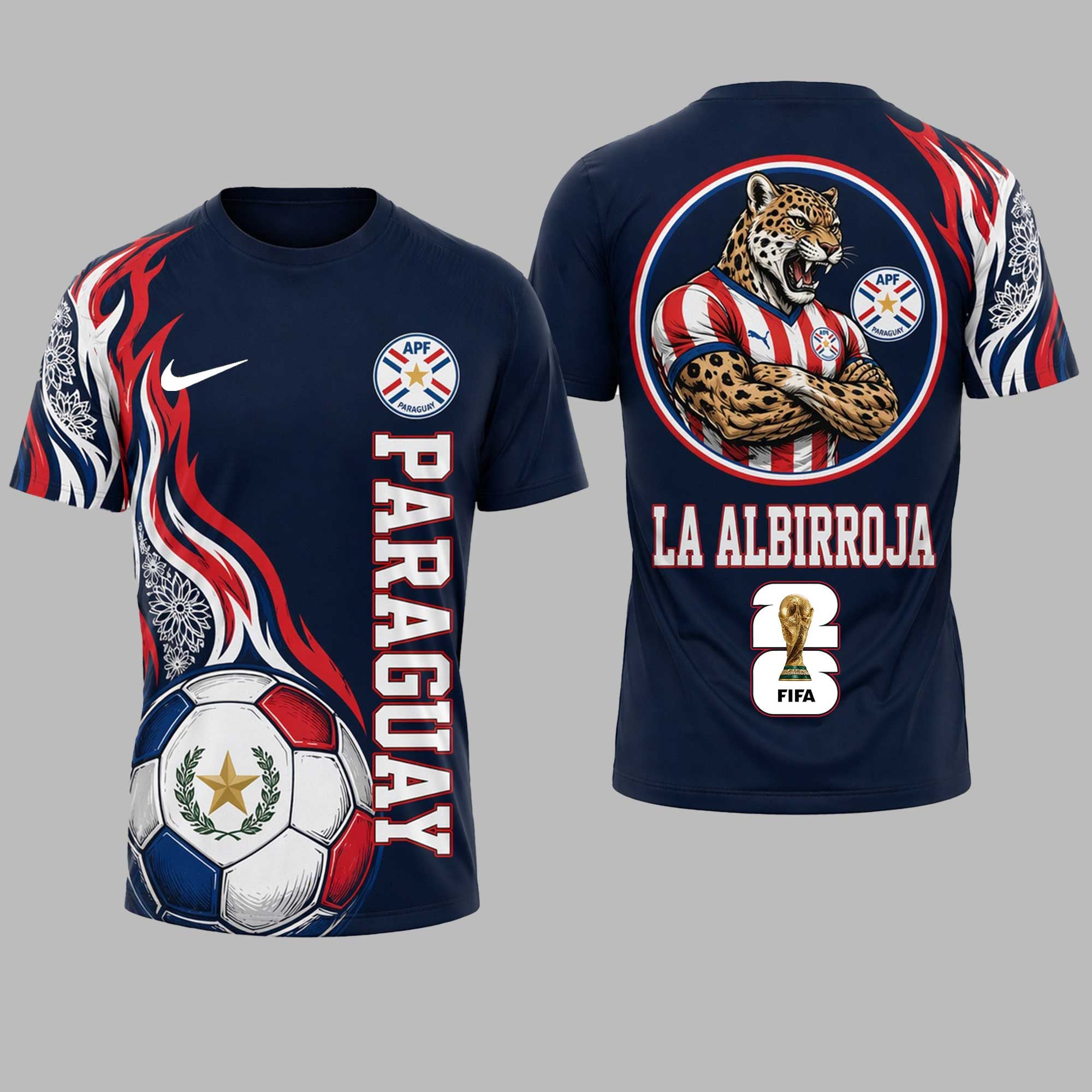 Paraguay WC26 T-Shirt PL002