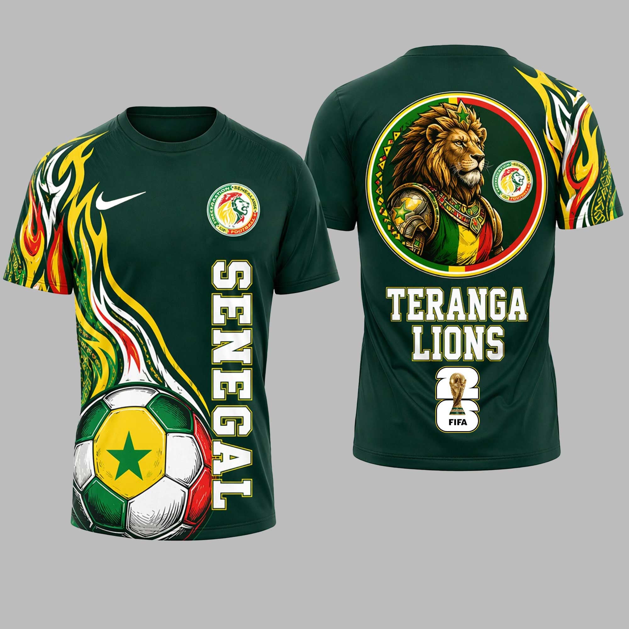 Senegal WC26 T-Shirt PL002