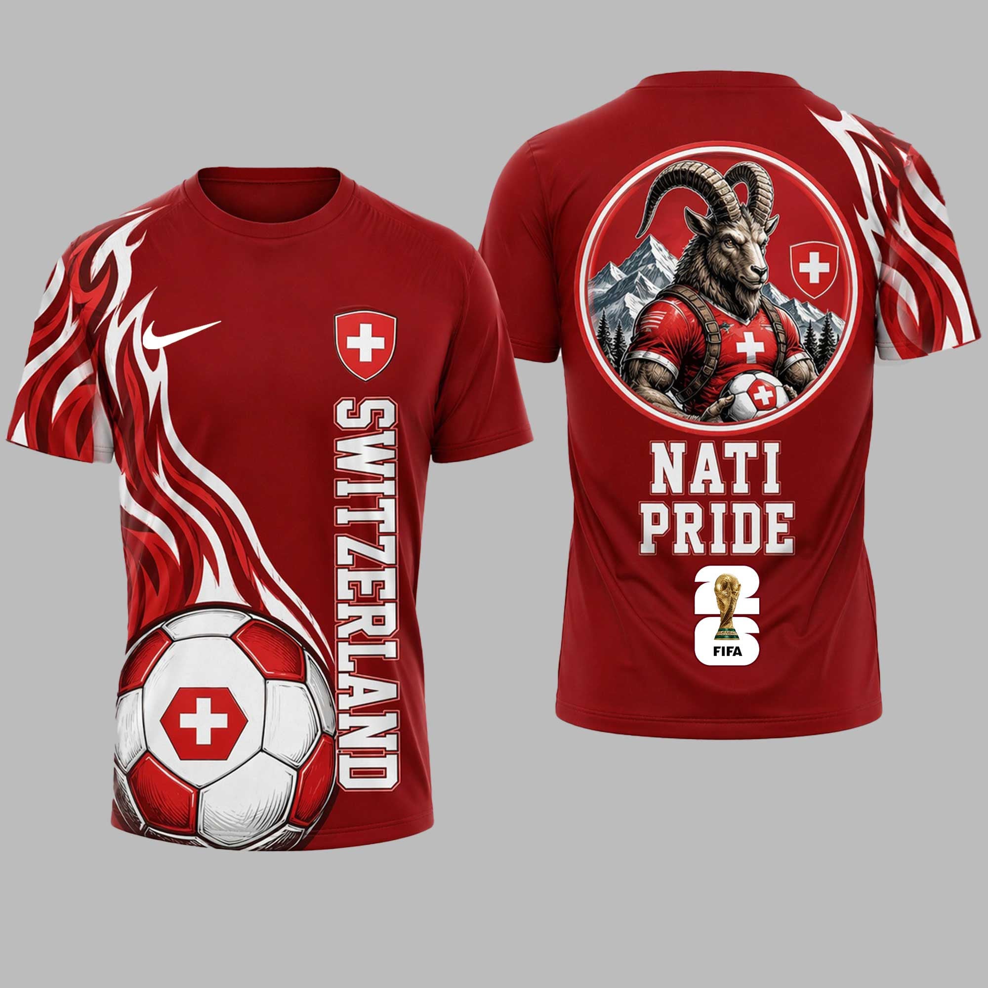 Switzerland WC26 T-Shirt PL002