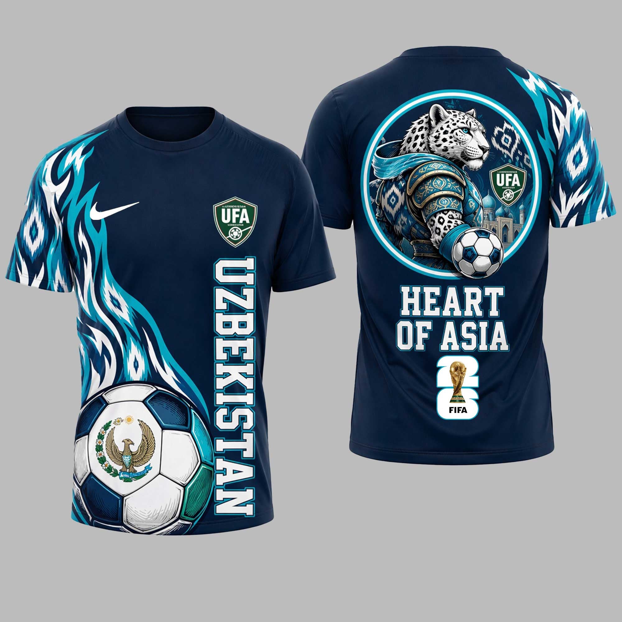 Uzbekistan WC26 T-Shirt PL002
