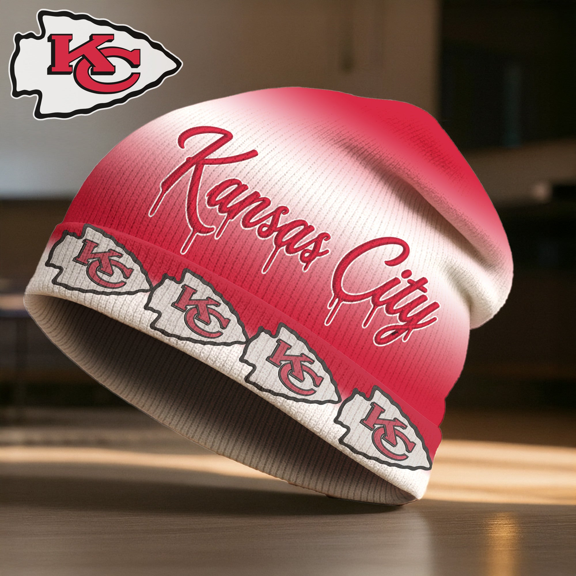 Kc.chiefs | Premium  Pro Line Beanie Hat Nf1