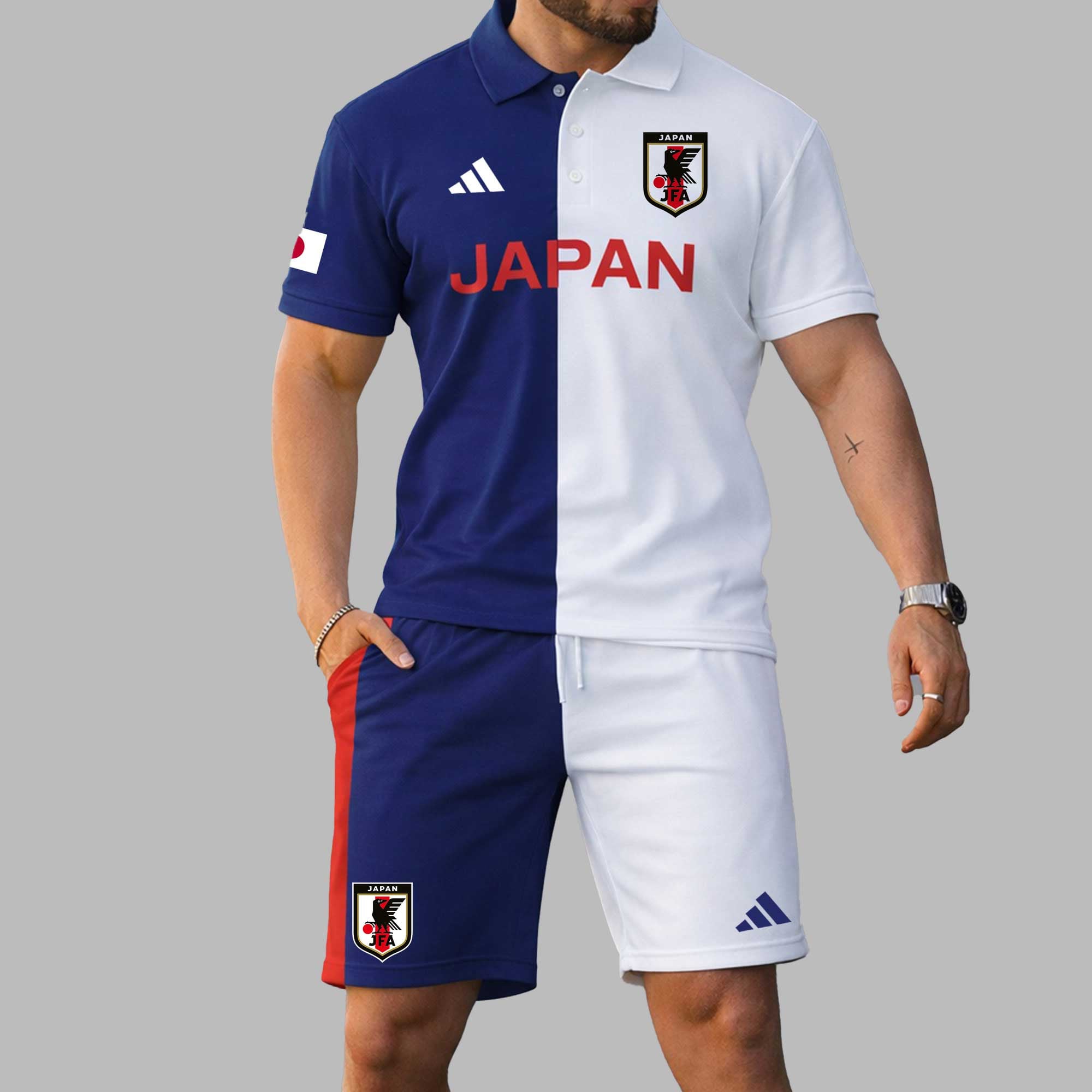 Japan Wc26 Polo Short Set Pl004