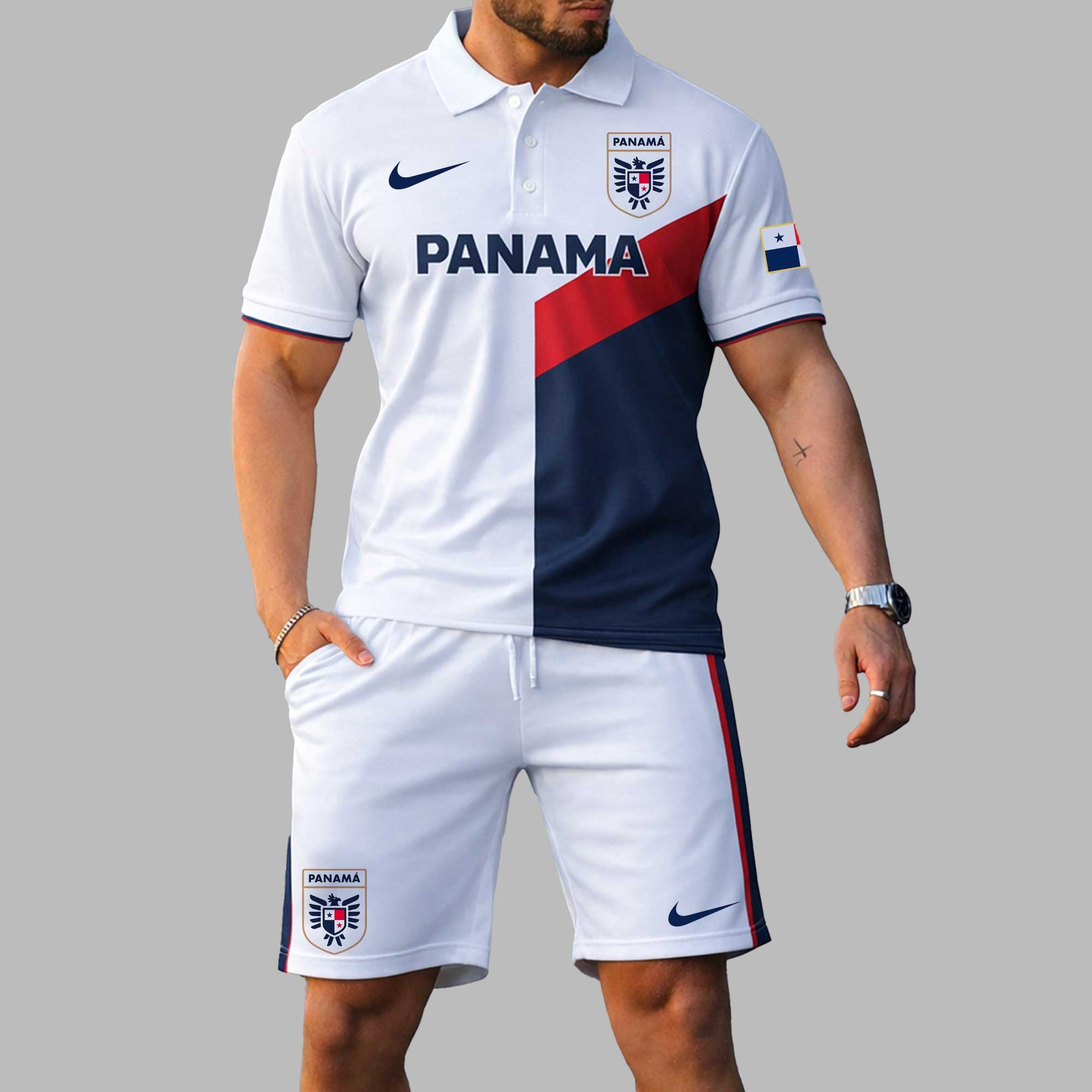 Panama Wc26 Polo Short Set Pl004
