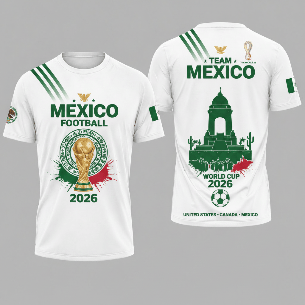Mexico WC26 T-Shirt Heritage_Shirt
