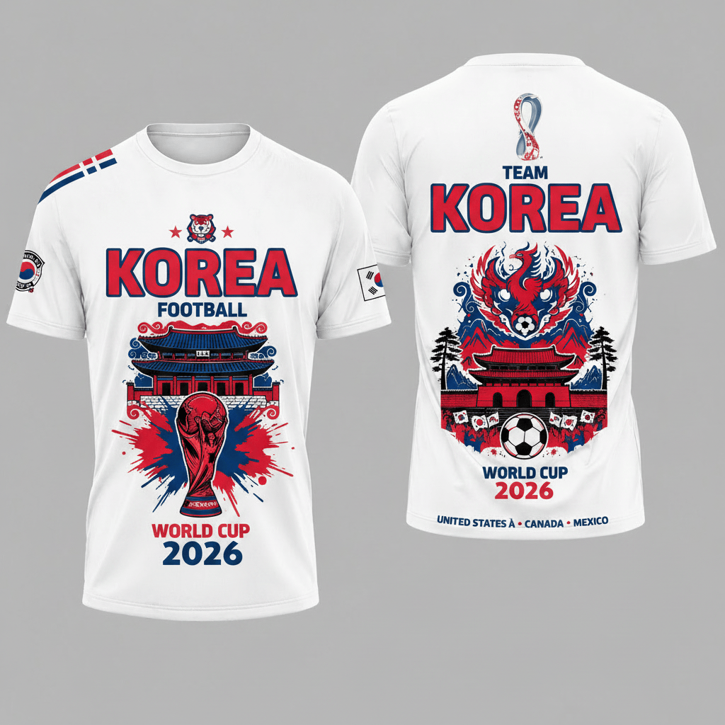 South Korea WC26 T-Shirt Heritage_Shirt