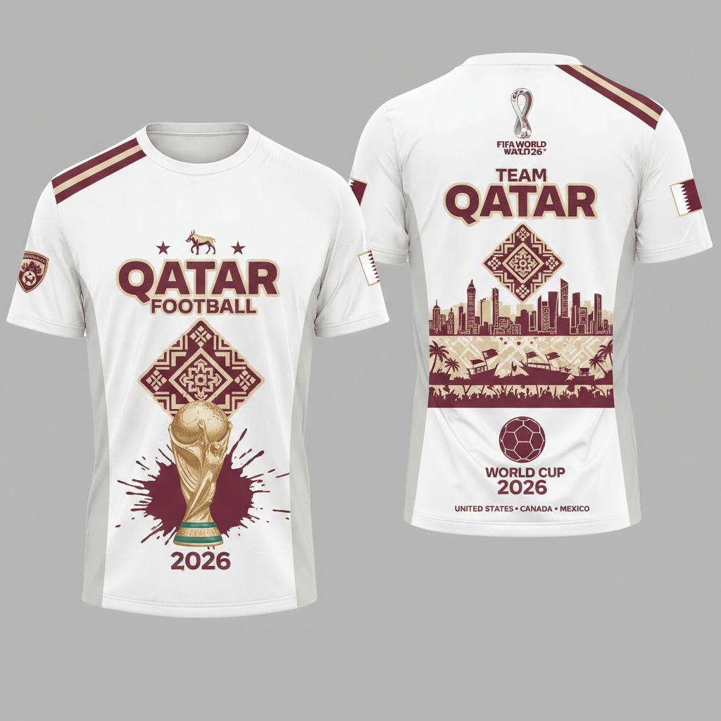 Qatar WC26 T-Shirt Heritage_Shirt