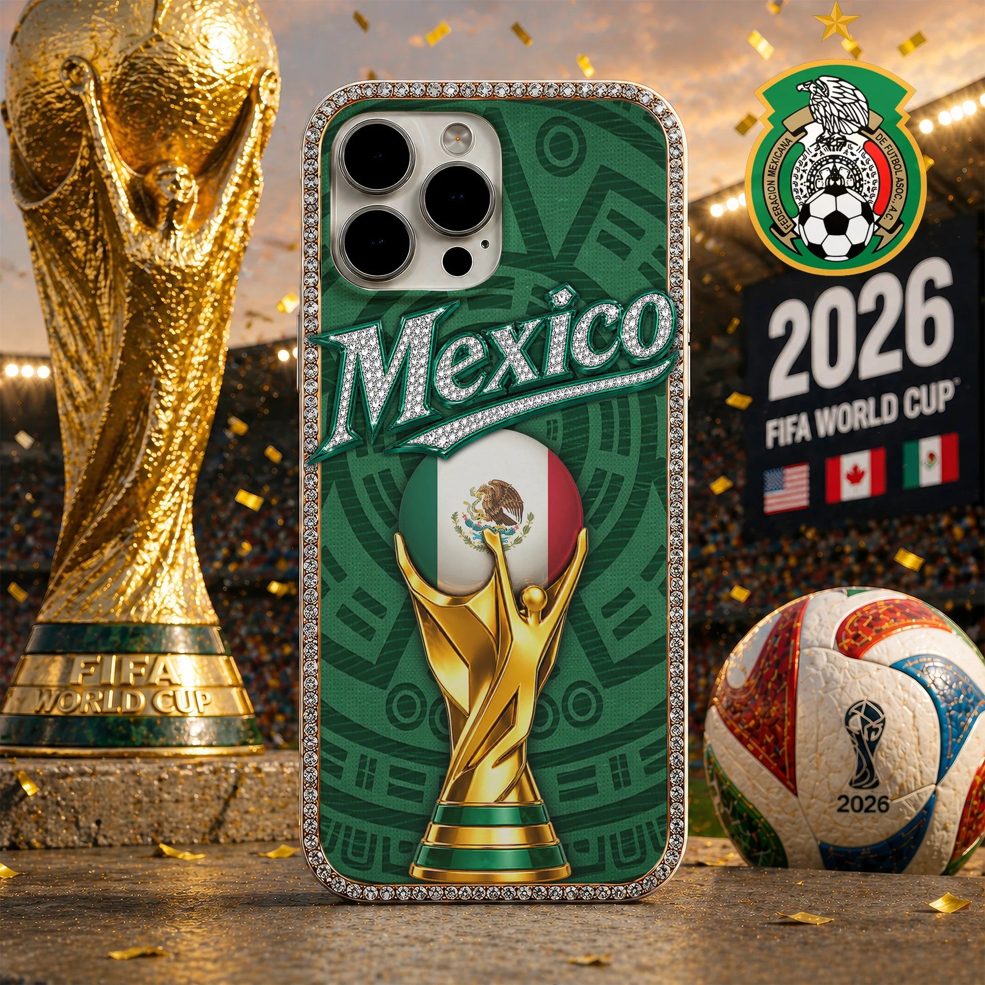 Mexico | Premium WC26 Champion Phone Case NTH1
