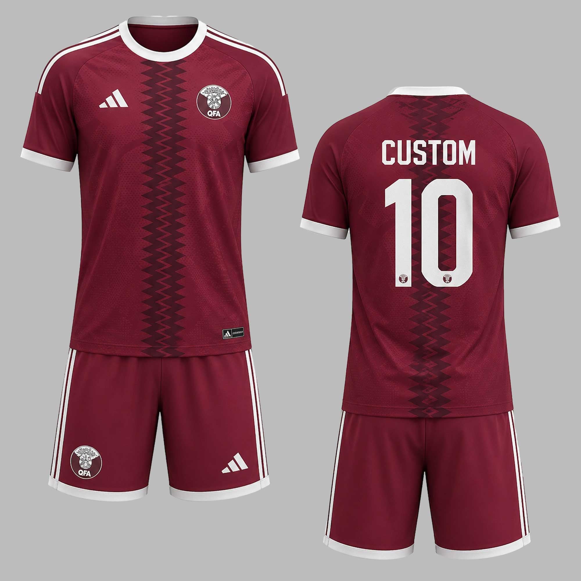 Qatar Wc26 Home Kit