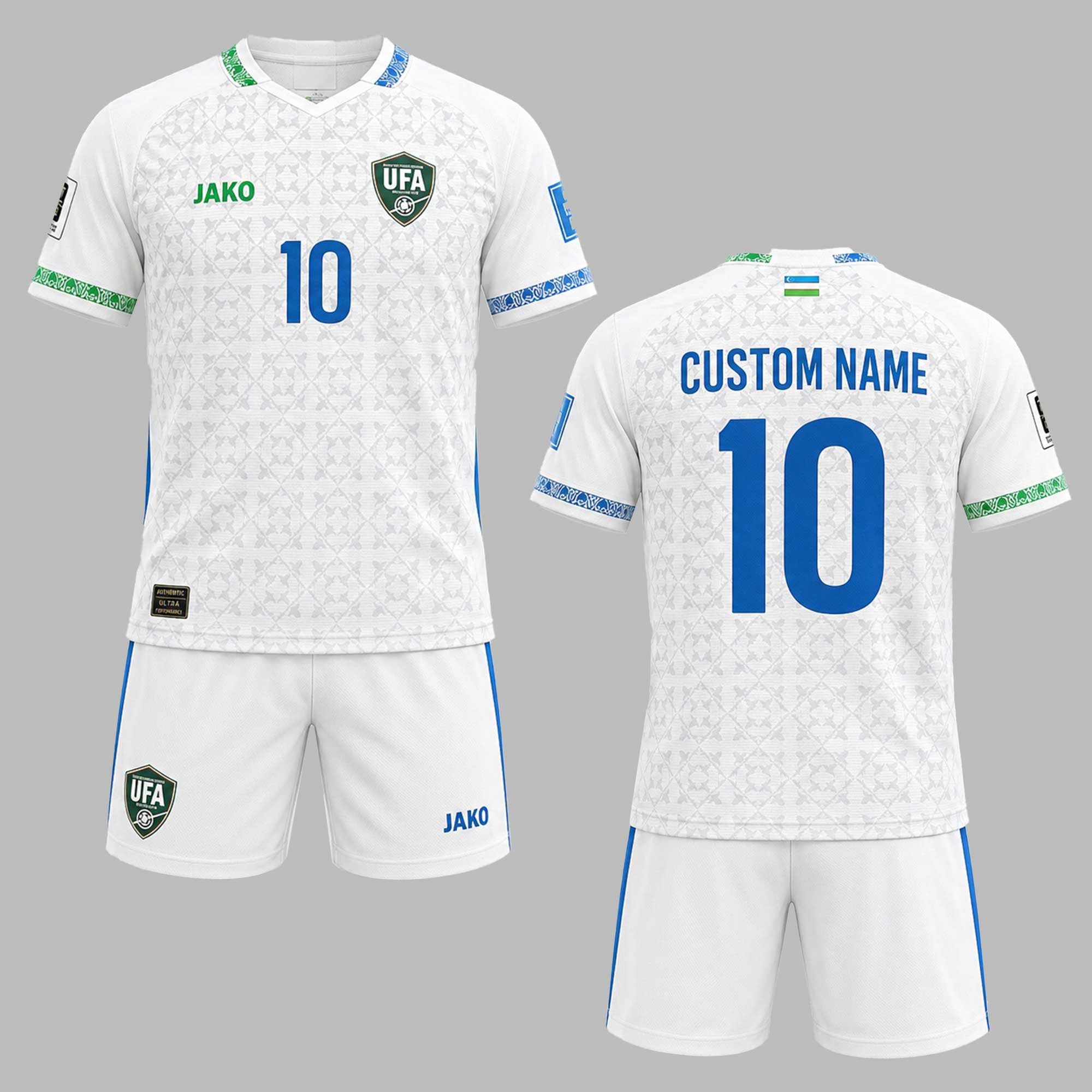Uzbekistan Wc26 Away Kit