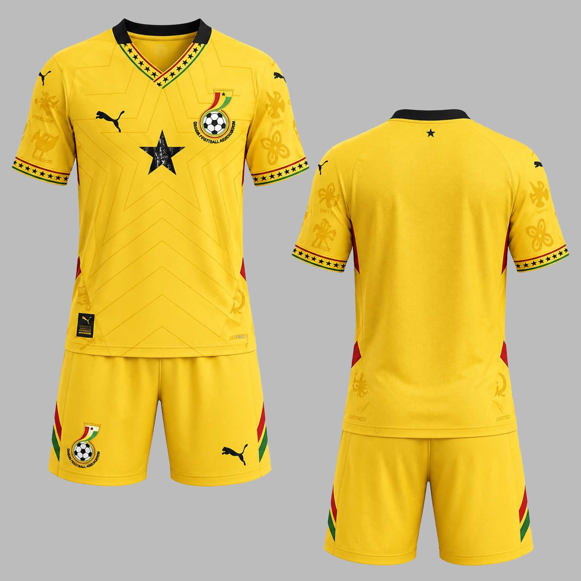Ghana Wc26 Home Kit
