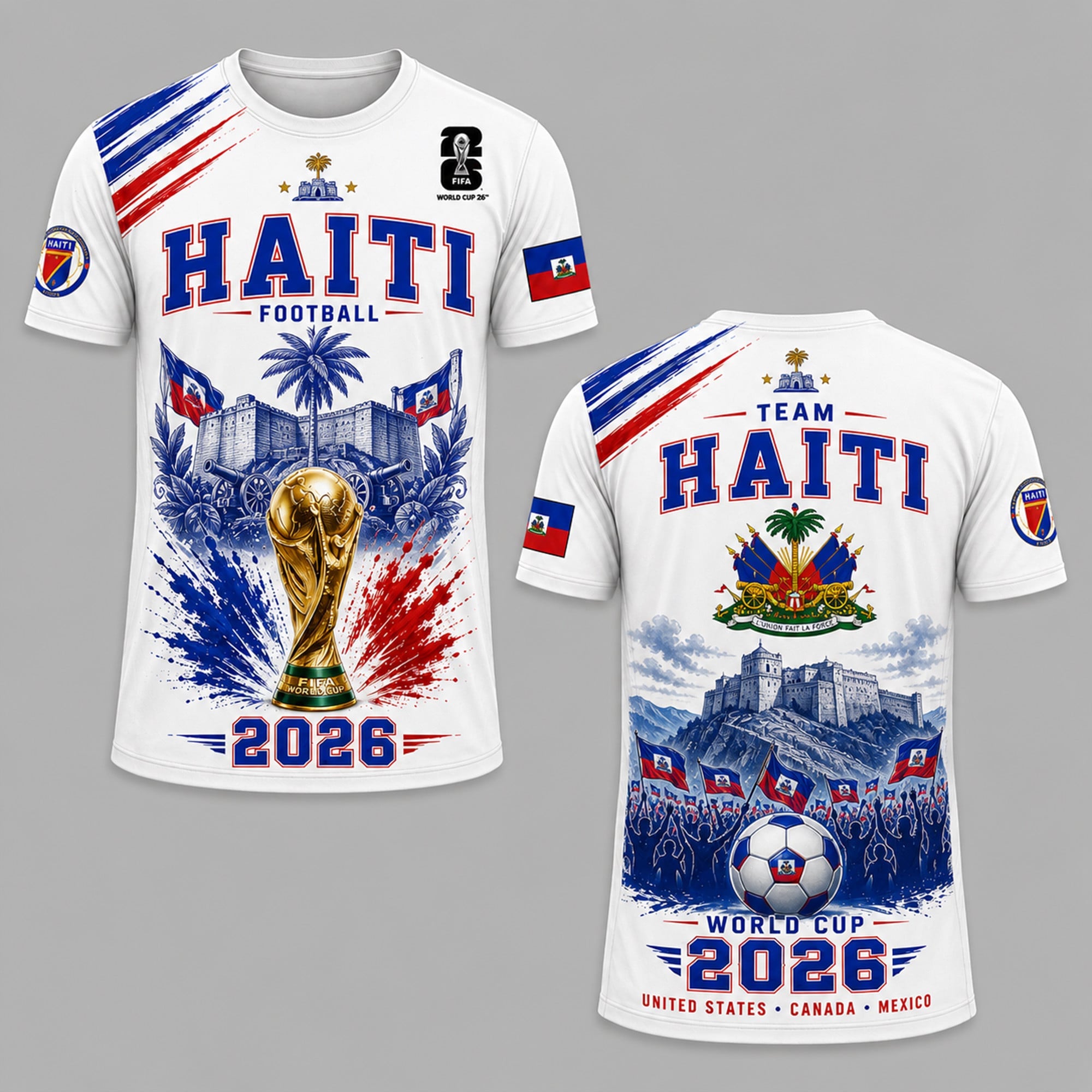 Haiti WC26 Premium T-Shirt PVT011