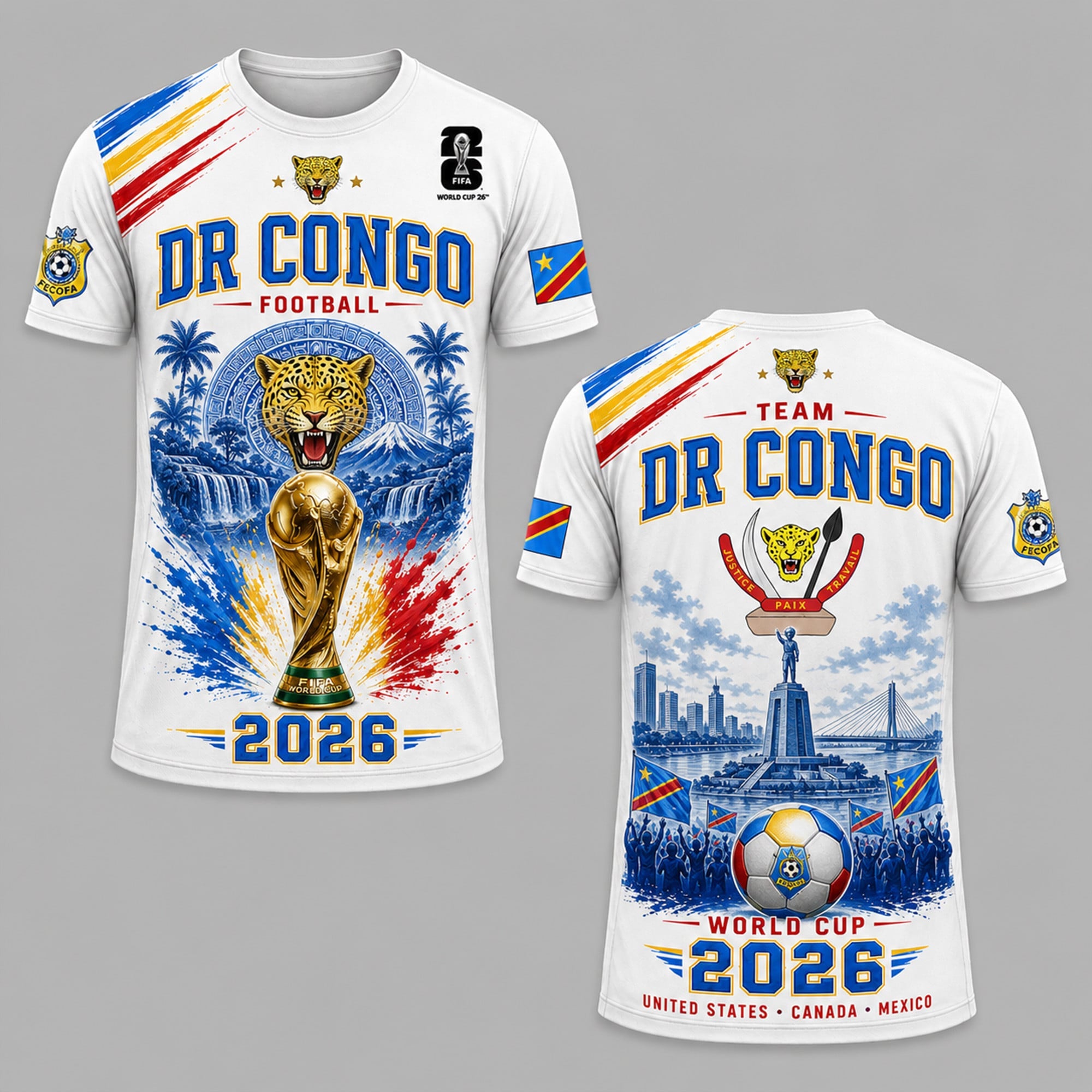 DR Congo WC26 Premium T-Shirt PVT011