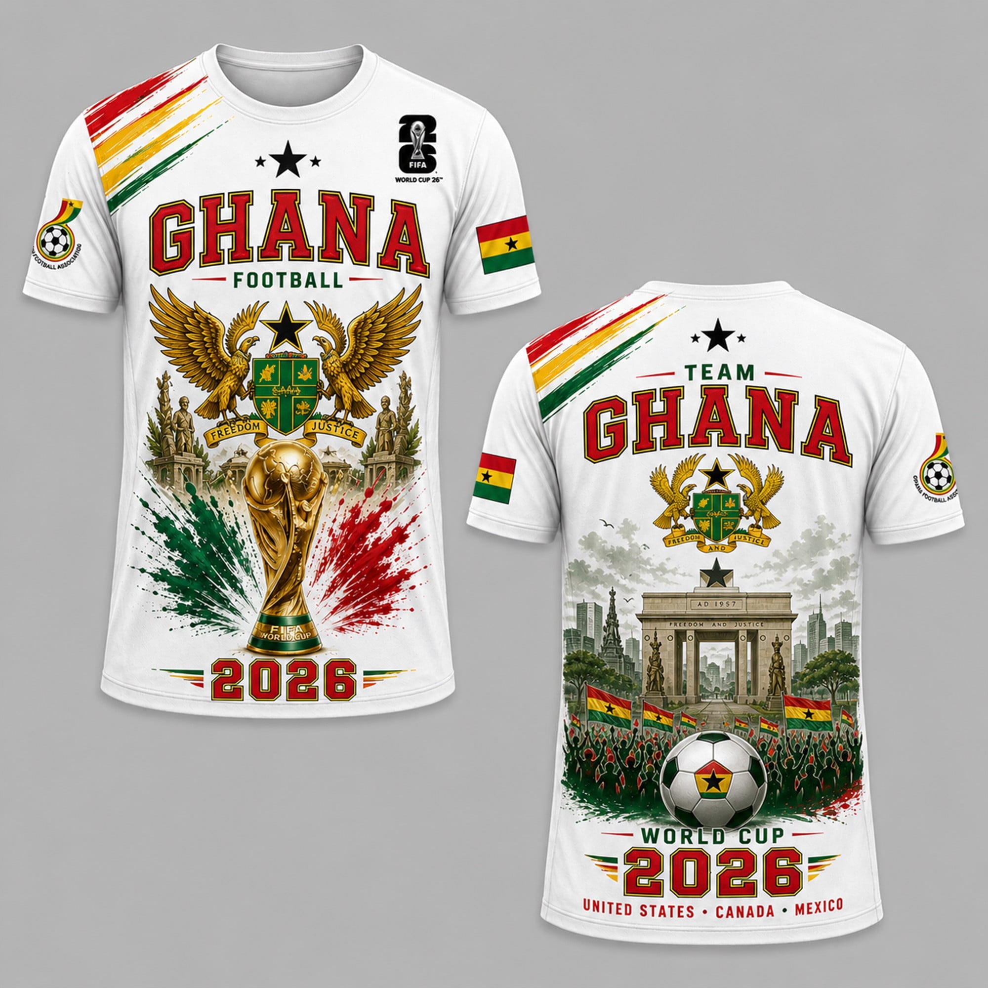 Ghana WC26 Premium T-Shirt PVT011