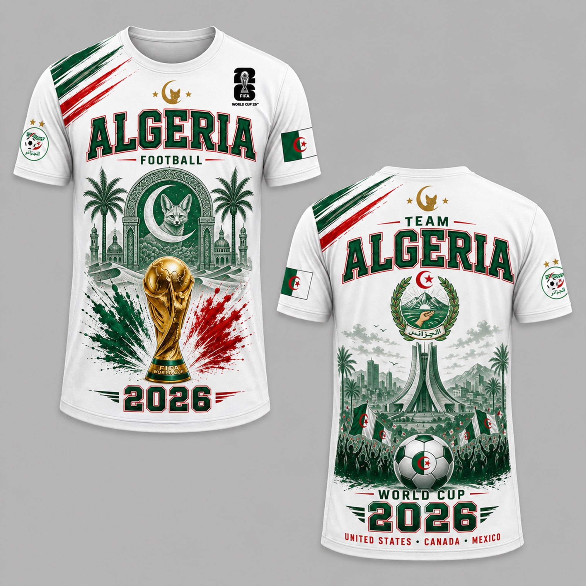 Algeria WC26 Premium T-Shirt PVT011