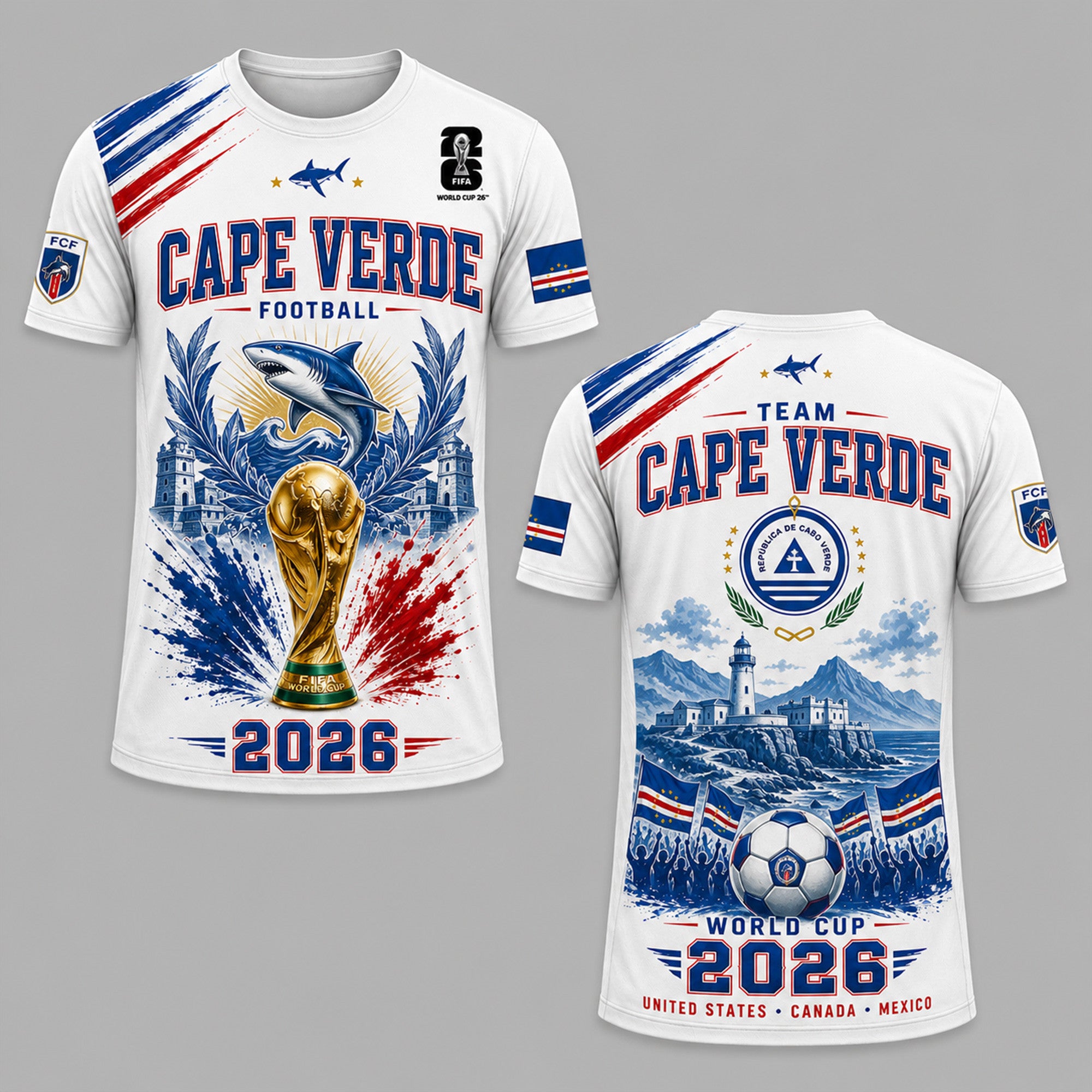 Cape Verde WC26 Premium T-Shirt PVT011