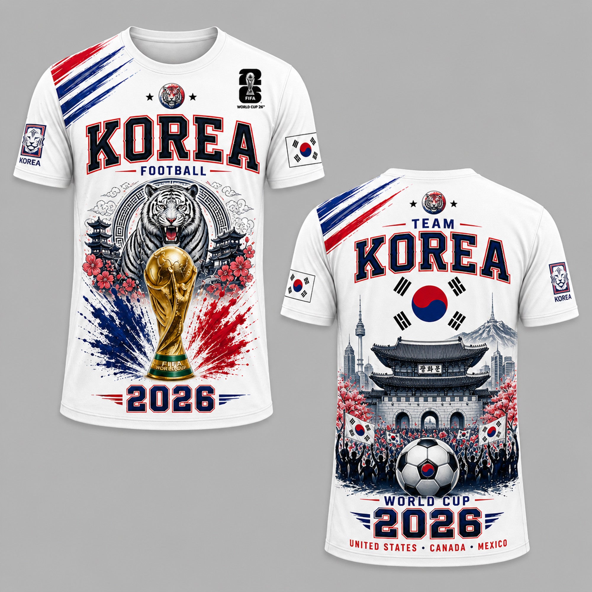 South Korea WC26 Premium T-Shirt PVT011