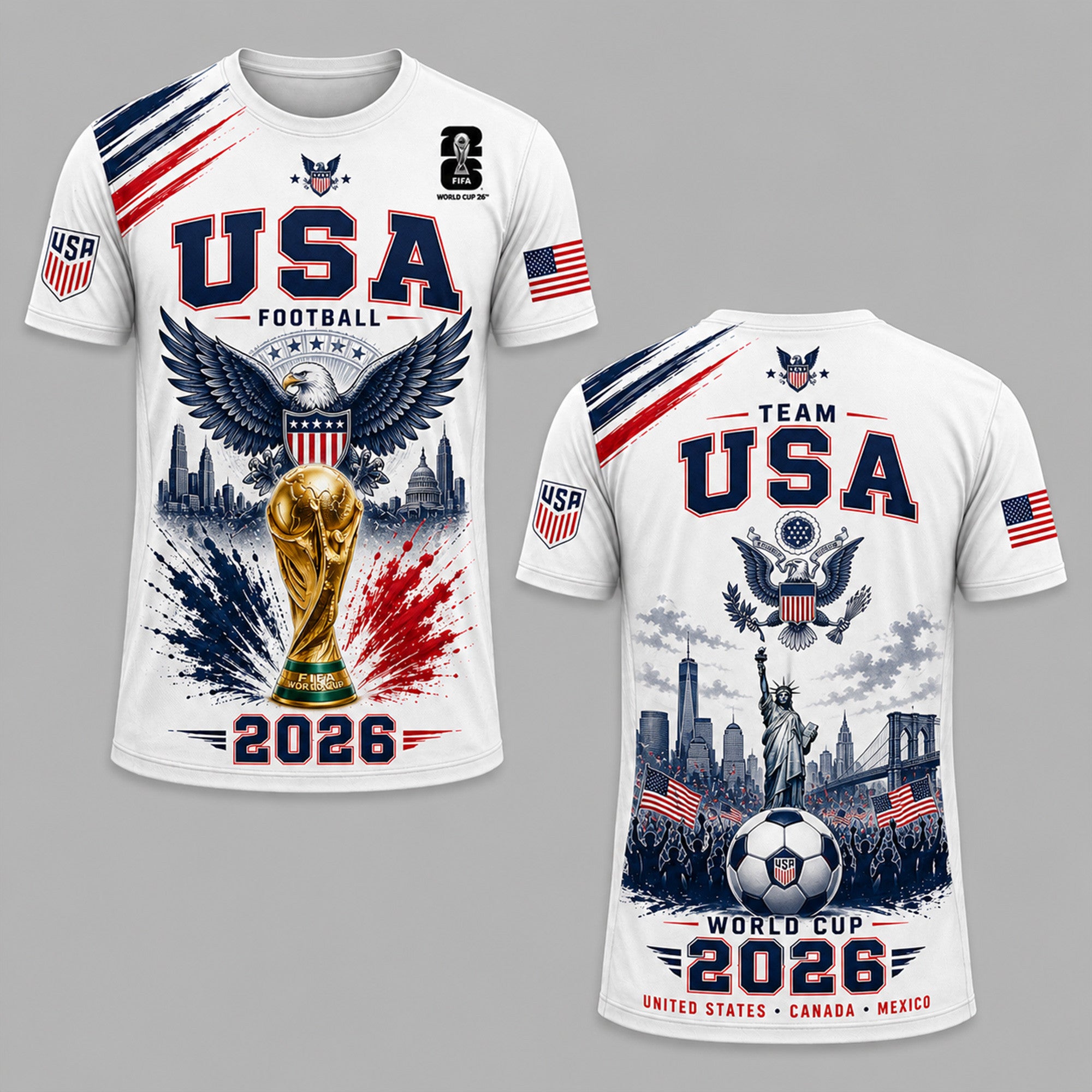 United States WC26 Premium T-Shirt PVT011