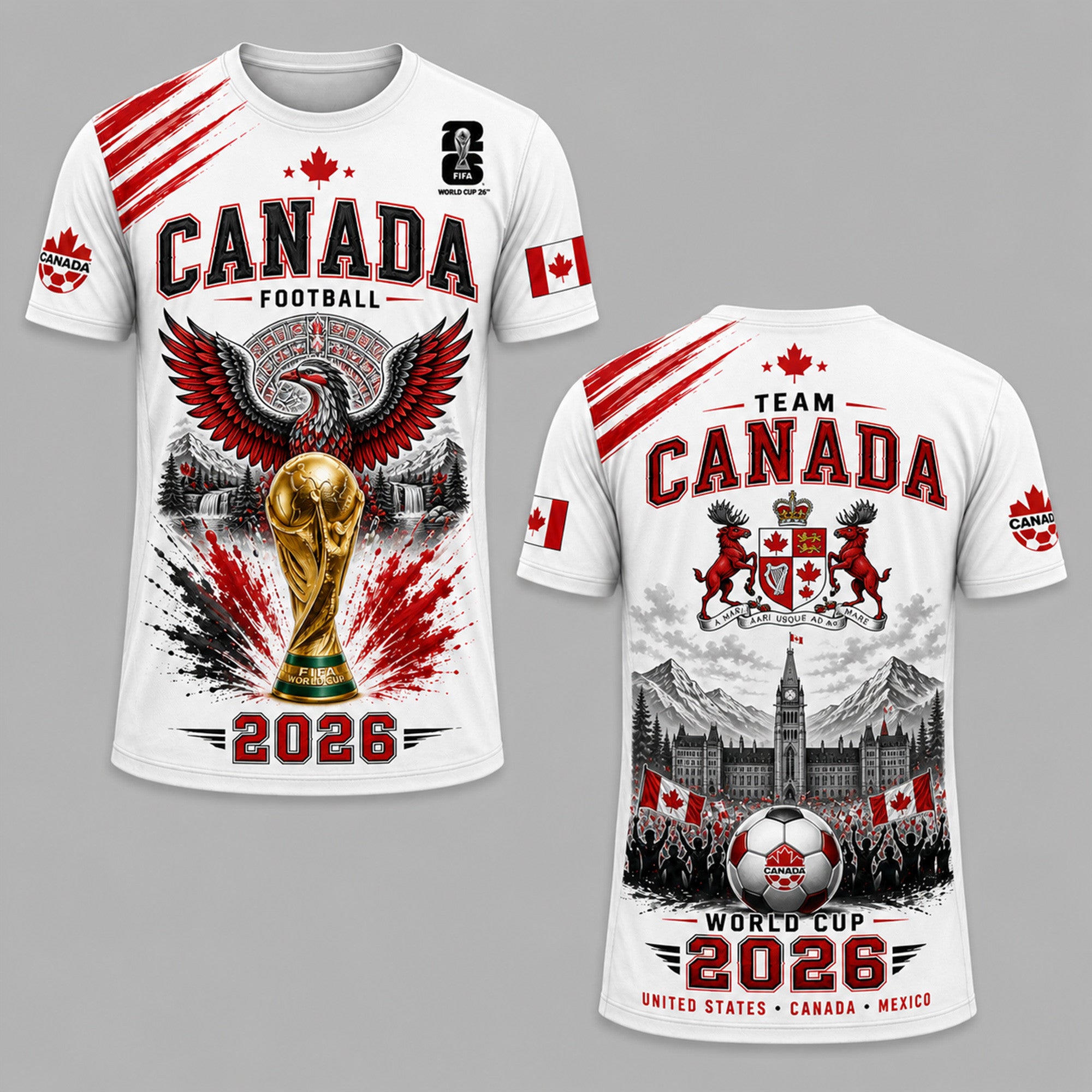 Canada WC26 Premium T-Shirt PVT011