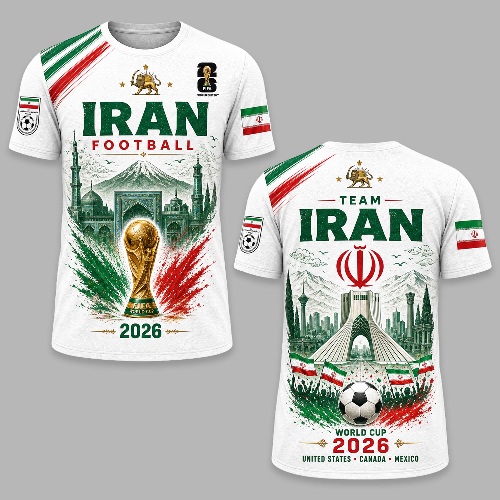 Iran WC26 Premium T-Shirt PVT011