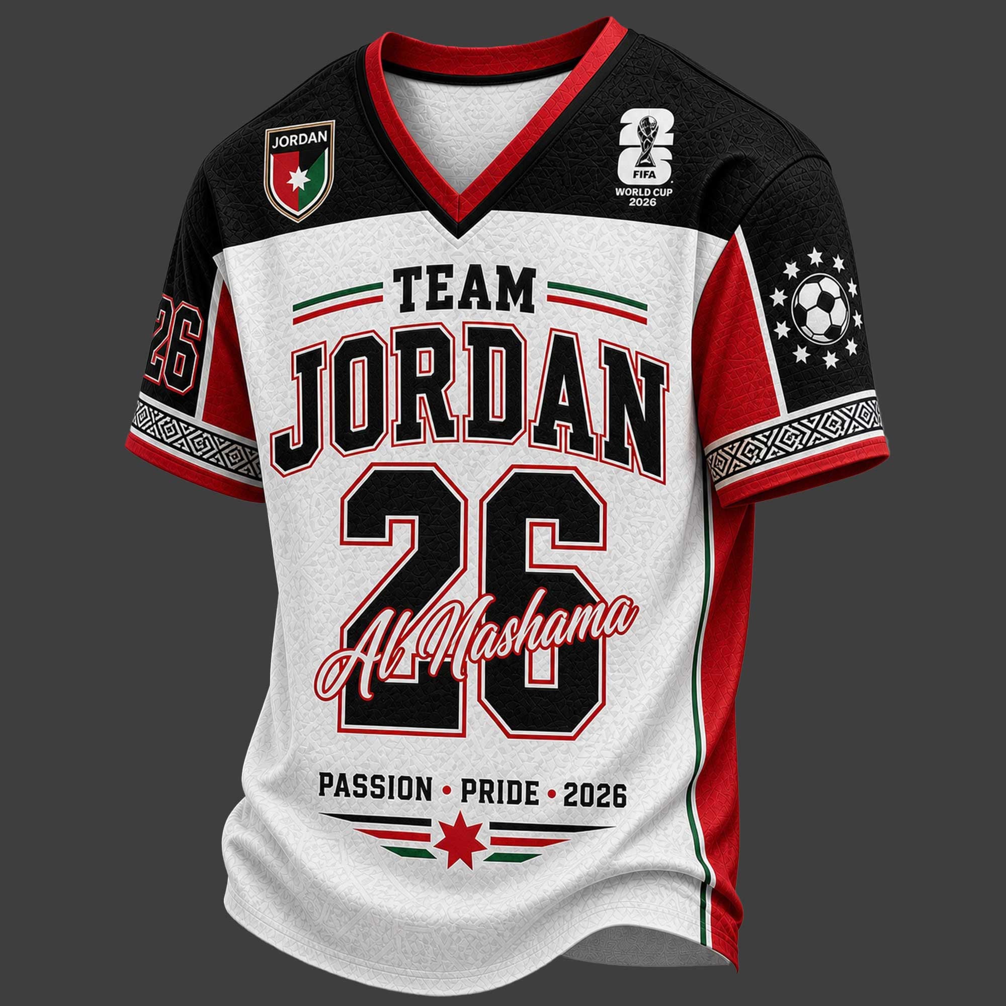 Jordan World Cup 2026 V-neck Jersey