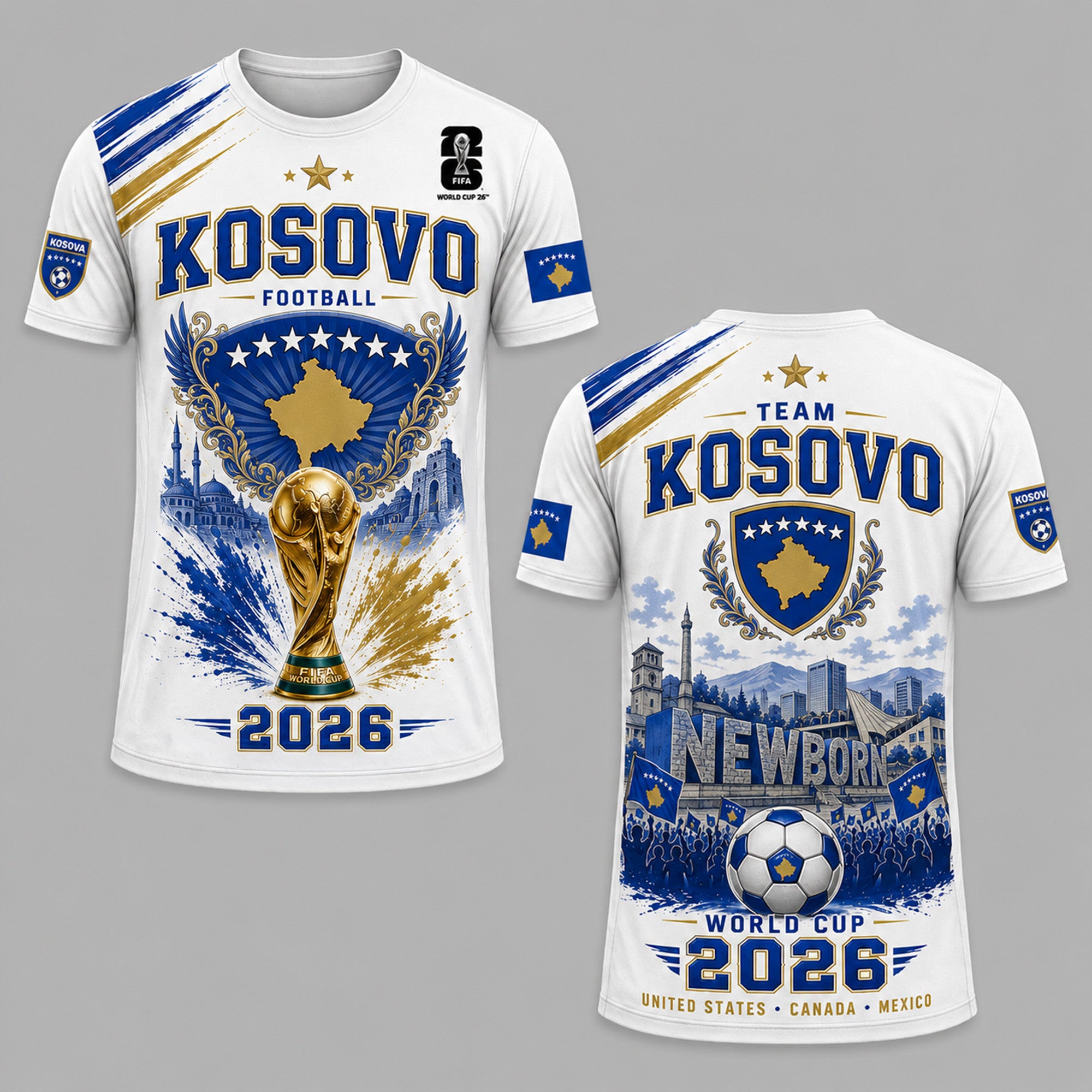 Kosovo WC26 Premium T-Shirt PVT011