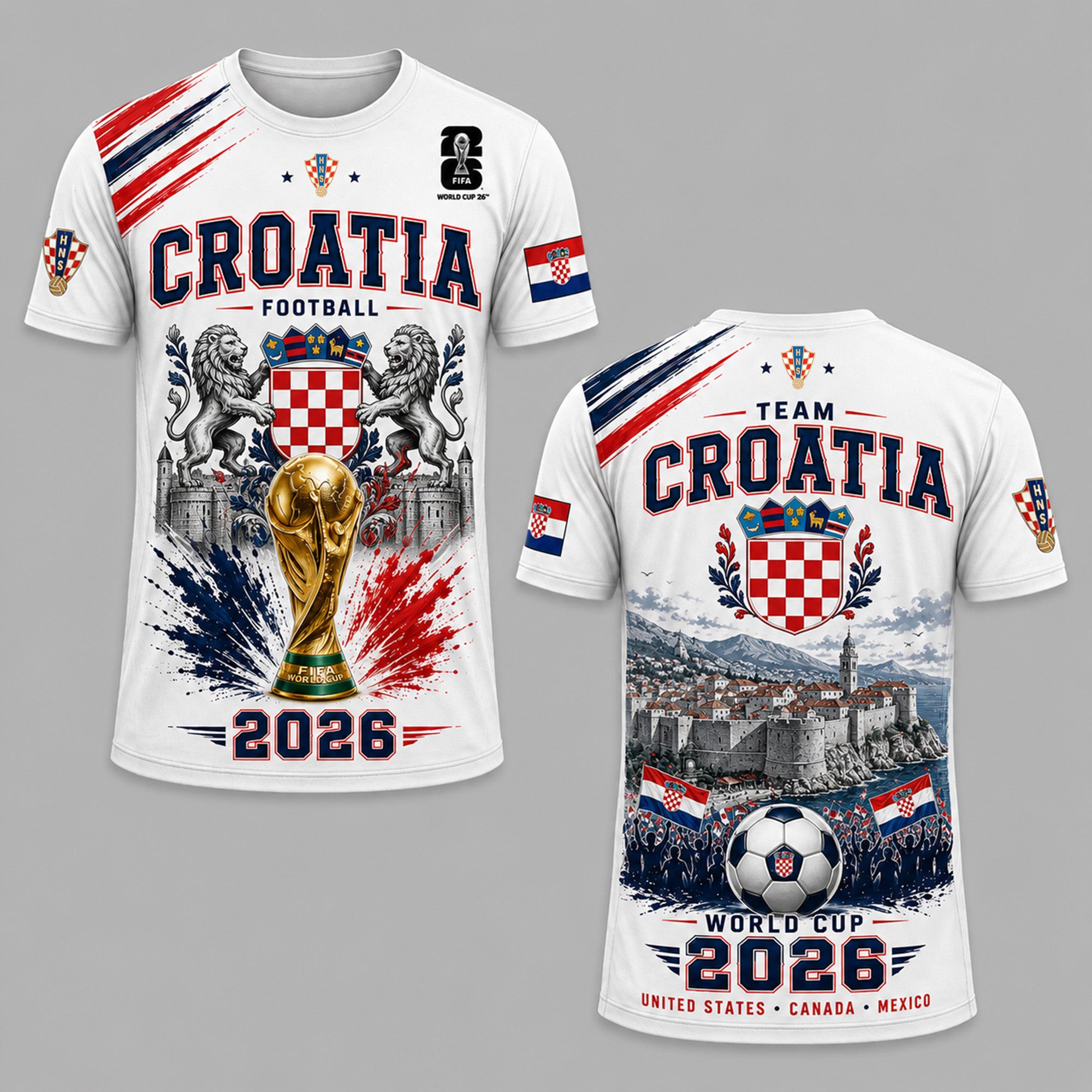 Croatia WC26 Premium T-Shirt PVT011