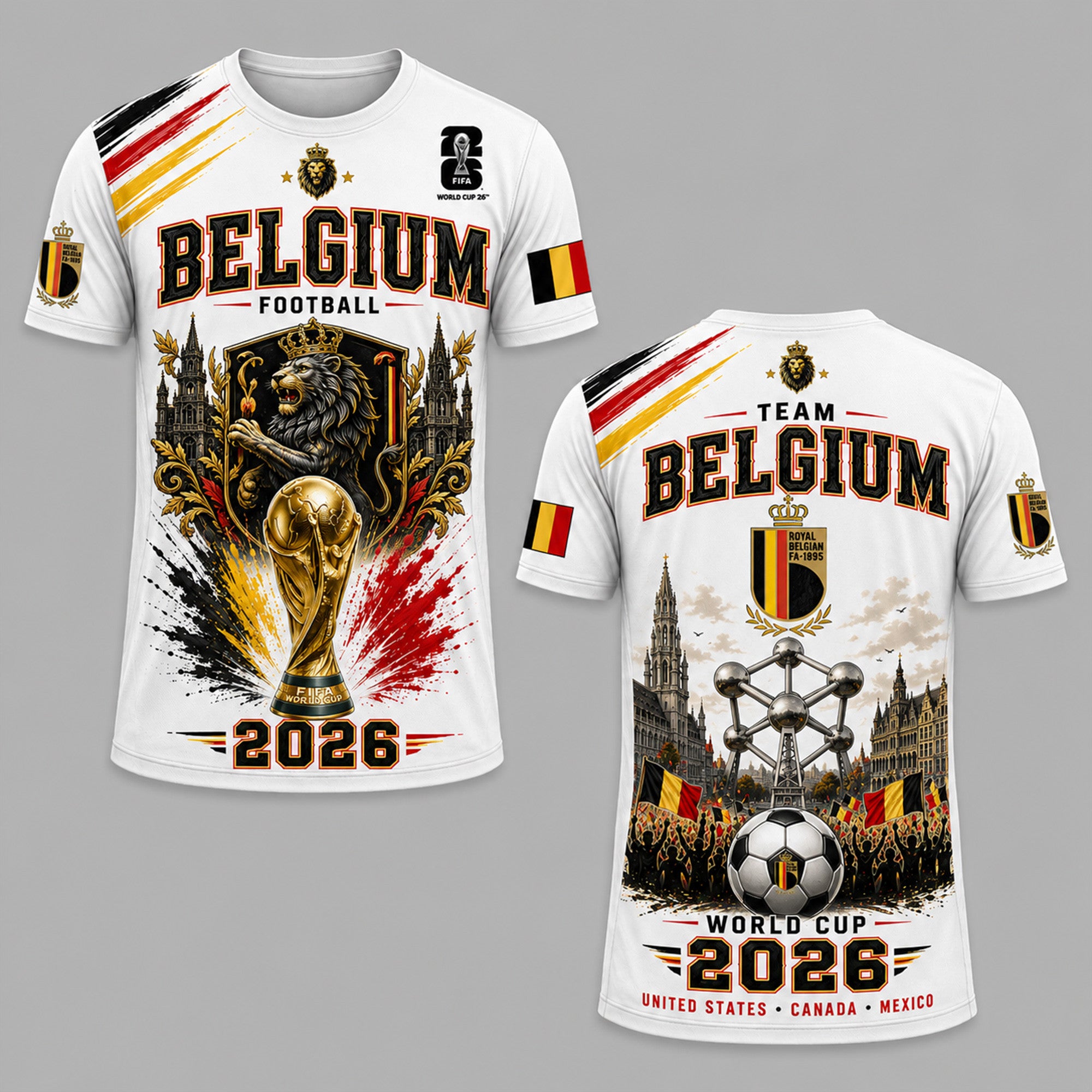 Belgium WC26 Premium T-Shirt PVT011