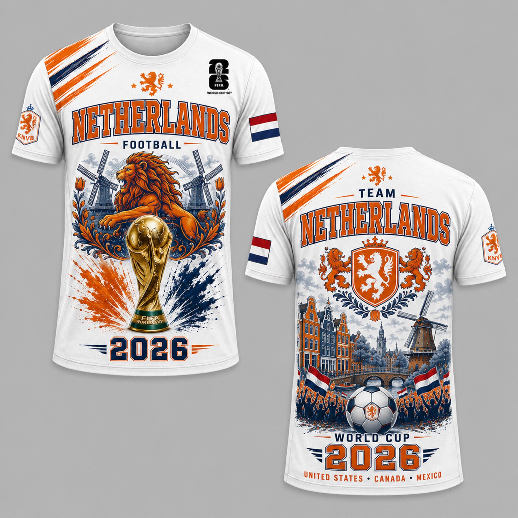 Netherlands WC26 Premium T-Shirt PVT011