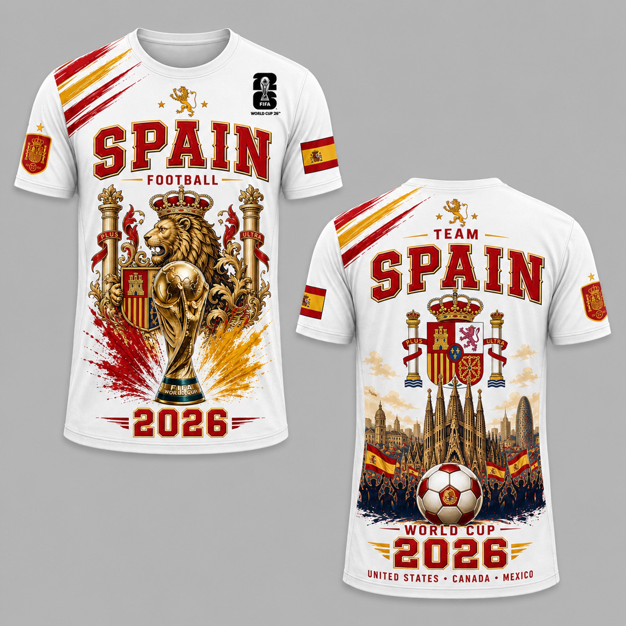 Spain WC26 Premium T-Shirt PVT011