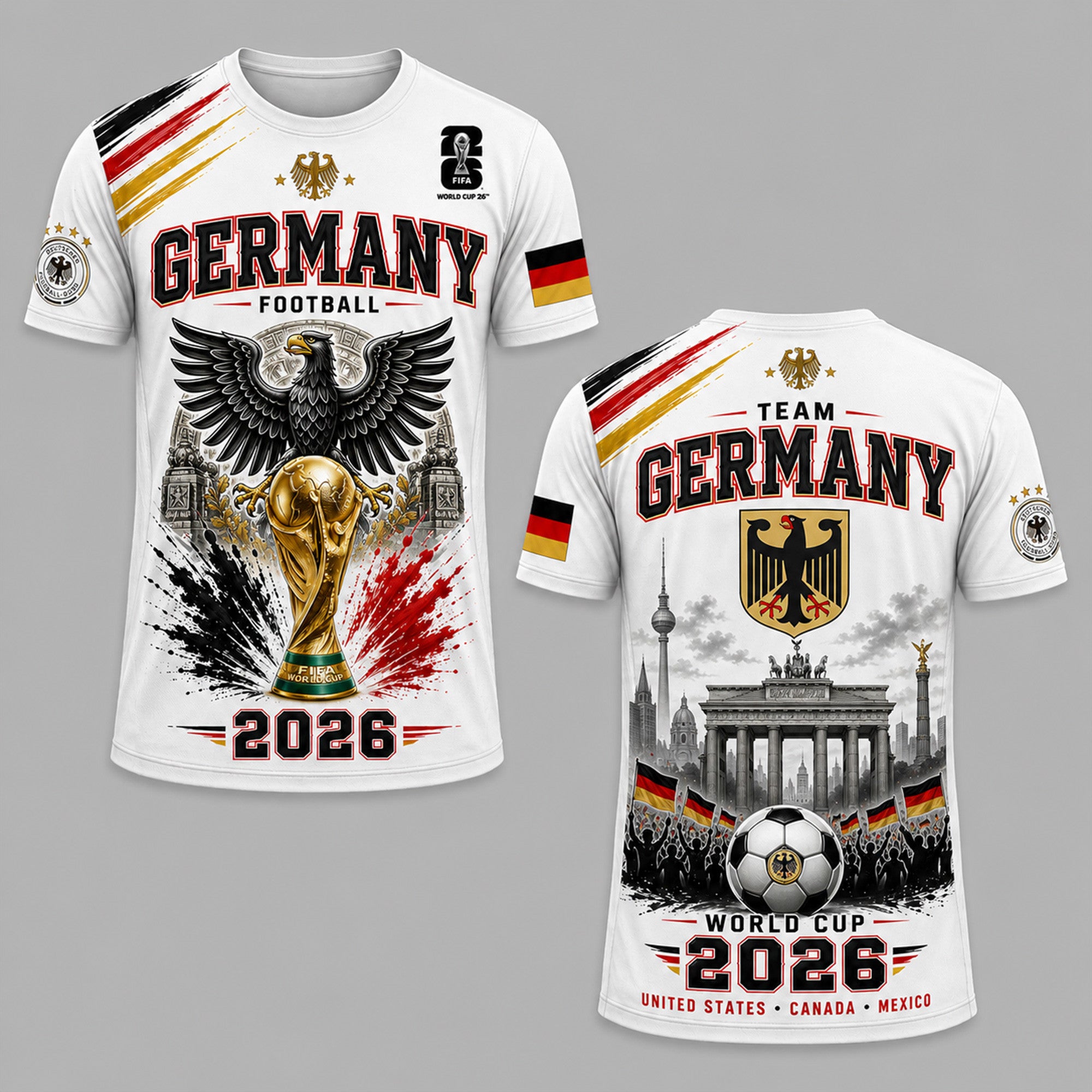 Germany WC26 Premium T-Shirt PVT011