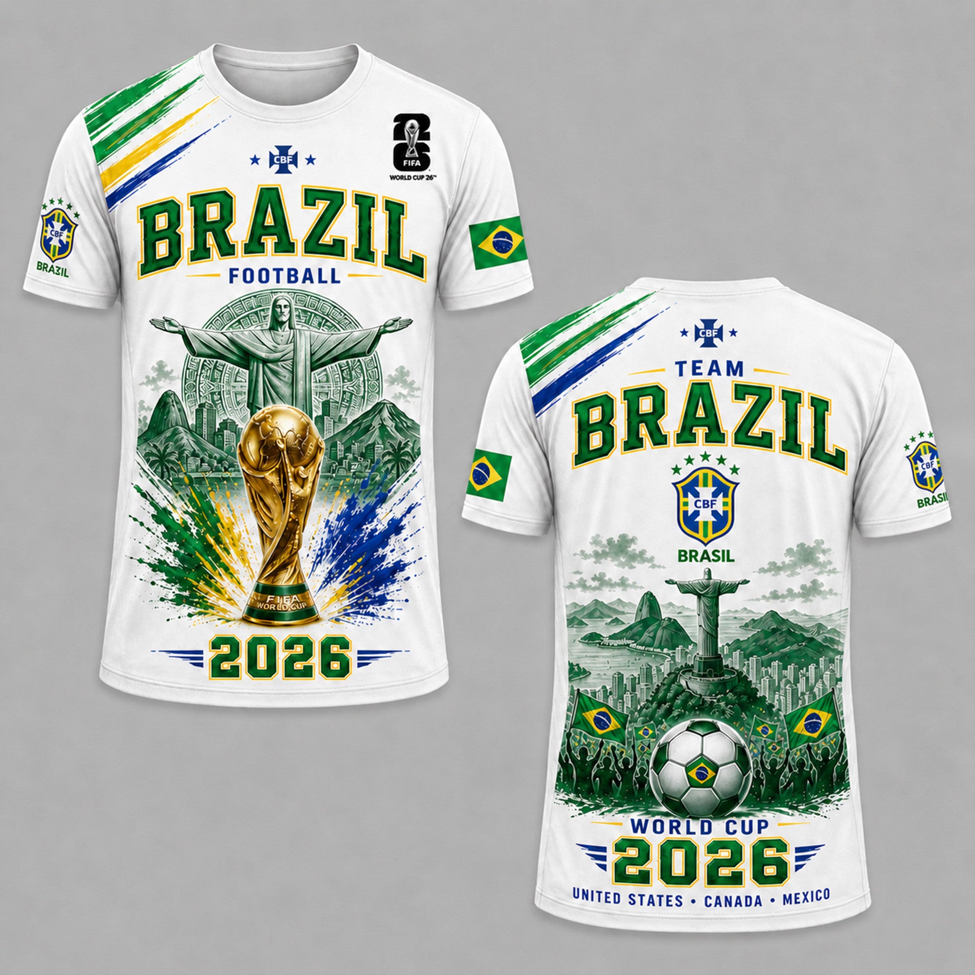 Brazil WC26 Premium T-Shirt PVT011