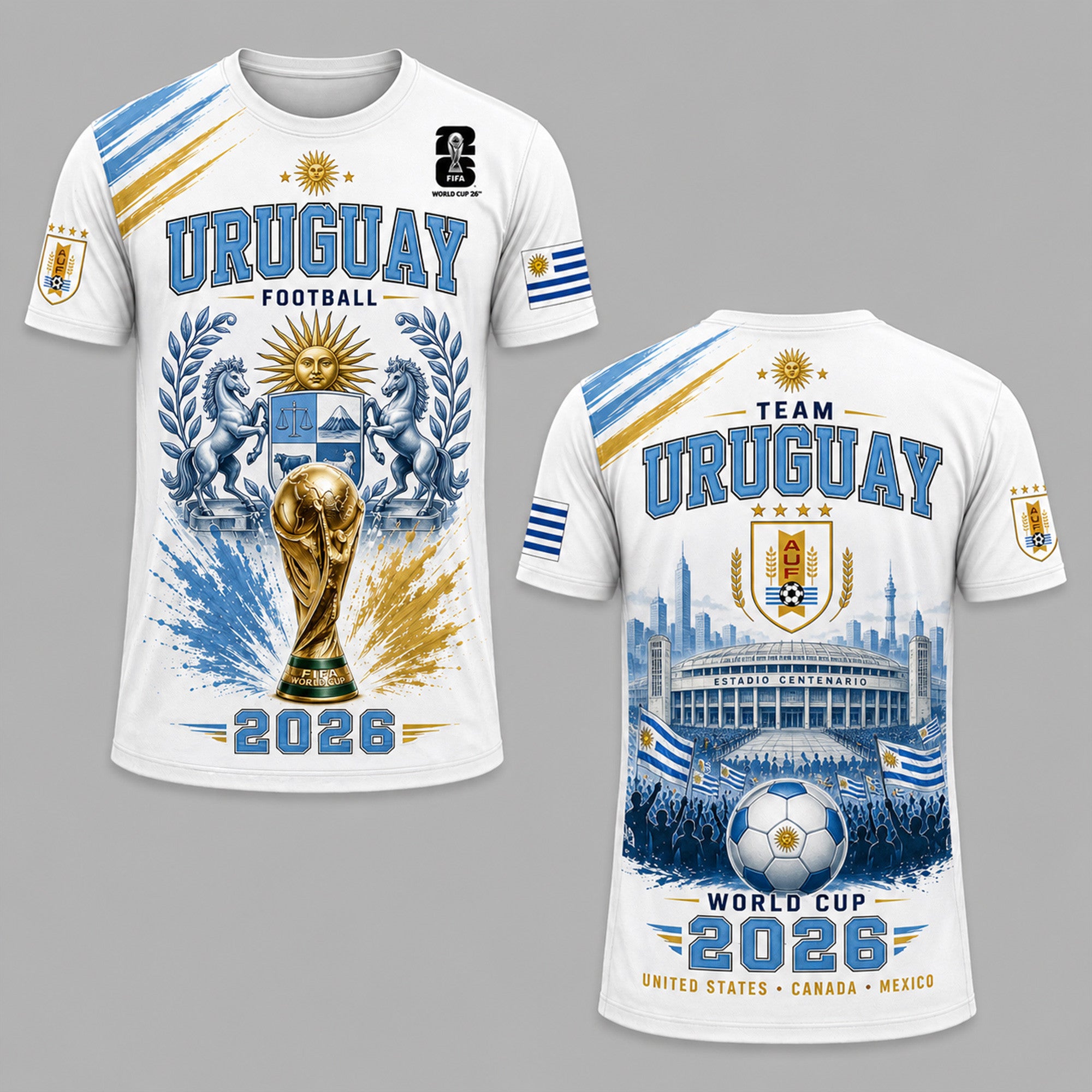 Uruguay WC26 Premium T-Shirt PVT011