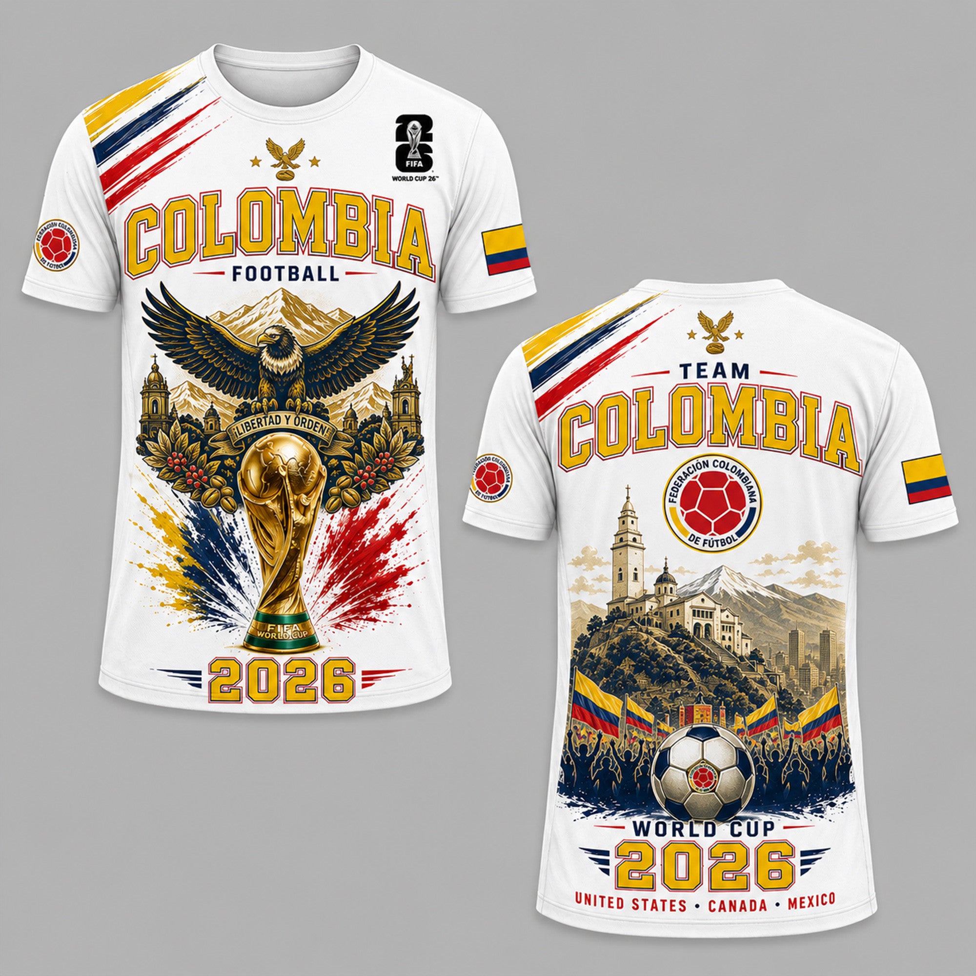 Colombia WC26 Premium T-Shirt PVT011