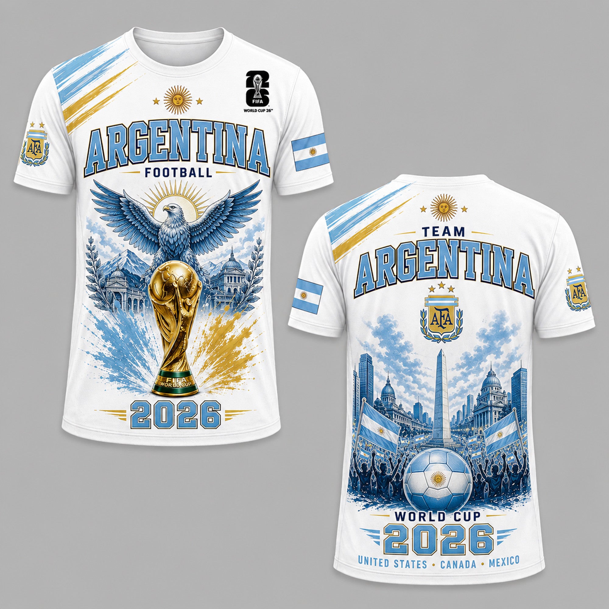 Argentina WC26 Premium T-Shirt PVT011