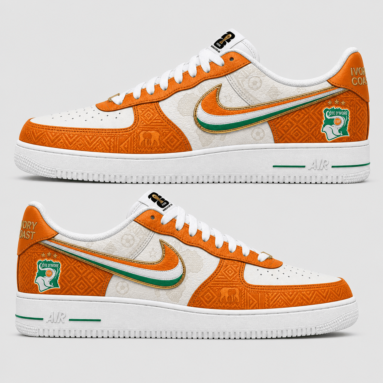 Ivory Coast AF1 Shoes