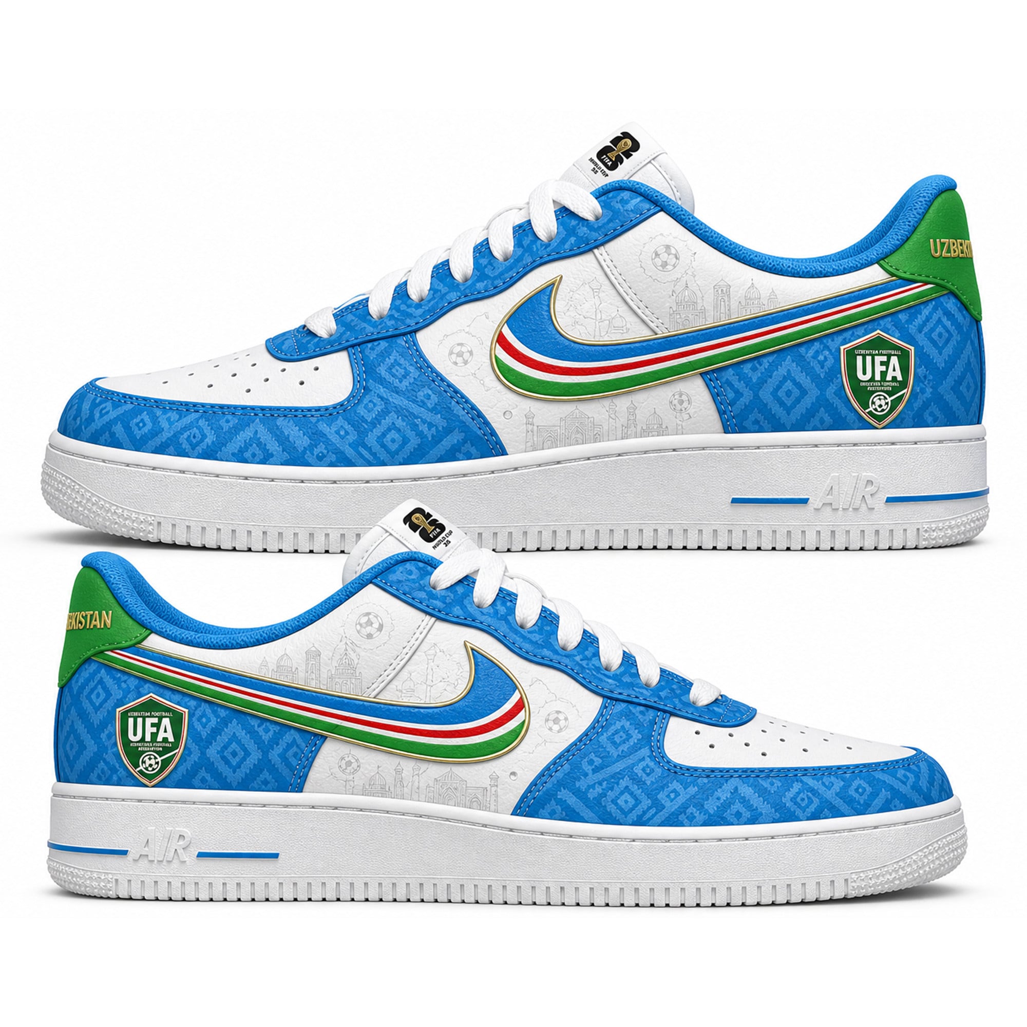 Uzbekistan AF1 Shoes
